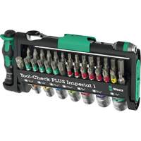 Ensemble d'outils en mesures imp&eacute;riales 1 Tool-Check PLUS, 39 Mcx, Prise de 1/4" OSI Industrial Sales