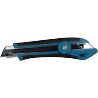 Couteau professionnel de 18 mm, Acier inoxydable, Robuste, Prise en Caoutchouc OSI Industrial Sales