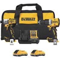 XR&reg; 2-Tool Hammer Drill/Impact Combo Kit with POWERPACK Batteries, Lithium-Ion, 20 V OSI Industrial Sales