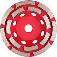 Meule boisseau diamant&eacute;e &agrave; rang&eacute;e double DIAMOND MAX OSI Industrial Sales