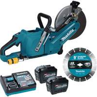 40Vmax XGT Brushless Power Cutter with 8.0Ah Batteries Kit, 9", 40 V OSI Industrial Sales