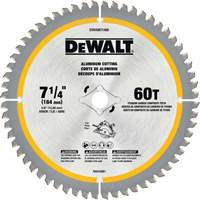 Tungsten Carbide-Tipped Steel Circular Saw Blade, 7-1/4", 60 Teeth, Non-Ferrous Use OSI Industrial Sales