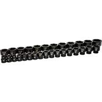 6 Point SAE Socket Set, 29 Pcs, Impact, 3/4" Drive Size OSI Industrial Sales