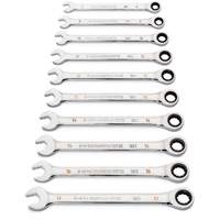 90-Tooth 12 Point Wrench Set, Ratcheting Combination, 12 Pieces, Metric OSI Industrial Sales