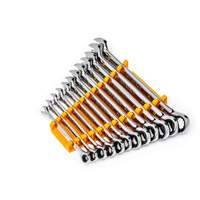 90-Tooth 12 Point Wrench Set, Ratcheting Combination, 12 Pieces, Metric OSI Industrial Sales