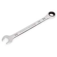 90-Tooth Ratcheting Combination Wrench, 12 Point, 7/8", Chrome Finish OSI Industrial Sales