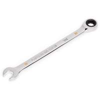 90-Tooth Ratcheting Combination Wrench, 12 Point, 10 mm, Chrome Finish OSI Industrial Sales