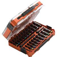 KNECT Drive Socket Set, 23 Pcs, Impact, 3/8" Drive Size, Deep OSI Industrial Sales