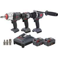 Screwdriver, Hammer Drill & Impact Driver Combo Tool Kit, Lithium-Ion, 20 V OSI Industrial Sales