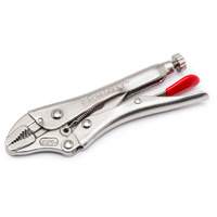 Locking Pliers with Wire Cutter, 7" Length, Curved Jaw OSI Industrial Sales