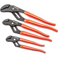 Straight Jaw Dipped Handle Tongue & Groove Plier Set, 3 Pieces OSI Industrial Sales