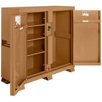 Armoire de chantier mod&egrave;le 111 avec cadenas, Acier, 47,5 pi³, Havane OSI Industrial Sales
