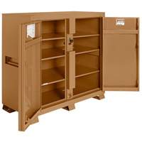 Armoire de chantier mod&egrave;le 139 avec cadenas, Acier, 59,4 pi³, Havane OSI Industrial Sales