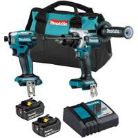 LXT Brushless Cordless Impact Driver & Hammer Drill/Driver Combo Kit, Lithium-Ion, 18 V OSI Industrial Sales