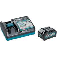 40Vmax XGT 4 Ah Battery & Fast Charger Starter Kit, 40 V, Lithium-Ion OSI Industrial Sales