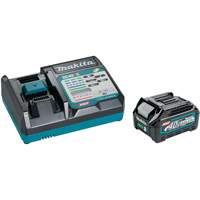 40Vmax XGT 2.5Ah Battery & Fast Charger Starter Kit, 40 V, Lithium-Ion OSI Industrial Sales