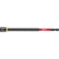 SHOCKWAVE Impact Duty Nut Driver, 5/16" Tip, 1/4" Drive, 6" L, Magnetic OSI Industrial Sales