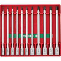 Jeu de douilles &agrave; embouts longues, Torx, Prise 1/4"/3/8", 11 mr OSI Industrial Sales