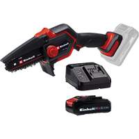 Cordless Compact Pruning Chain Saw with 2.5Ah Battery & Charger Starter Kit, 6", Battery Powered, 18 V OSI Industrial Sales