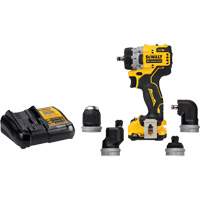 XTREME Brushless Cordless 5-in-1 Drill/Driver Kit, Lithium-Ion, 12 V, 3/8" Chuck OSI Industrial Sales