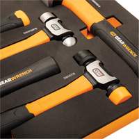 Mixed Hammer Set in Foam Storage Tray, 5 Pieces OSI Industrial Sales