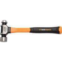 Ball Pein Hammer, 32 oz. Head Weight, Plain/Polished Face, Fibreglass Handle OSI Industrial Sales