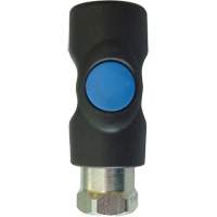 TOPQUIK S1 Industrial Quick Coupler, Polyester Composite/Stainless Steel, 1/4", Female NPT, 174 PSI OSI Industrial Sales
