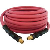 MAXPRO Rubber Hose, Air/Water, EPDM Rubber/Polyester, 3/8" dia. x 50', 300 psi, 1/4 NPT OSI Industrial Sales