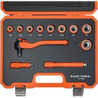 Insulated Ratchet & Socket Set with Case, 1000 V, 12 Pcs OSI Industrial Sales