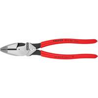 High Leverage Lineman's Pliers New England with Fish Tape Puller & Crimper OSI Industrial Sales