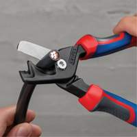 StepCut&reg; XL Cable Shears with KNIPEXTEND Handle, 9" OSI Industrial Sales