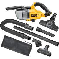Cordless Dry Hand Vacuum, 20 V, 0.18 gal. Capacity OSI Industrial Sales