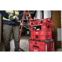 Bac distributeur de fils XL PACKOUT, 15-3/4" x 18-5/8" x 15", Noir/Rouge OSI Industrial Sales