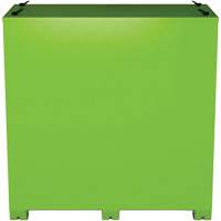 Armoire de rangement d'&eacute;PI sur place, Acier, Vert lime haute visibilit&eacute; OSI Industrial Sales