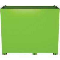 Armoire ventil&eacute;e pour le rangement d'&eacute;PI sur place, Acier, Vert lime haute visibilit&eacute; OSI Industrial Sales