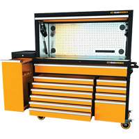 MEGAMOD Master Mechanics Tool Set in Premium Modular Foam Trays with Tool Storage & Shop Equipment, 1331 Pieces OSI Industrial Sales