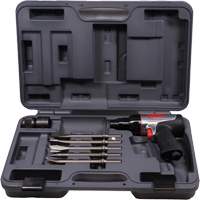 Marteau pneumatique robuste avec burins, 16,2 pi³/min, 1/4" NPT, 3330 coups/min, 3/4" x 2-1/2" (19,05 mm x 63,5 mm) OSI Industrial Sales