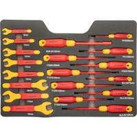 VDE Insulated Tool Set, 1000 V, 39 Pcs OSI Industrial Sales