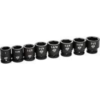 Jeu de douilles SAE &agrave; 6 pans, 8 Mcx, Chocs, Prise de 3/4" OSI Industrial Sales