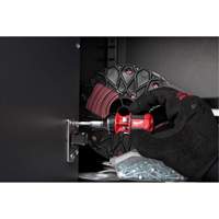 8-in-1 Compact Ratcheting 1/4" Drive Multi-Bit Driver, Cushion Grip Handle OSI Industrial Sales