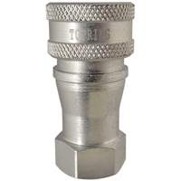 Hydraulic Quick Coupler - Steel Manual Coupler, Brass/Stainless Steel OSI Industrial Sales