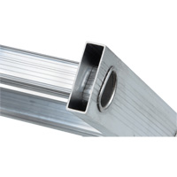 Industrial Heavy-Duty Straight Ladders, 8', Aluminum, 300 lbs., CSA Grade 1A OSI Industrial Sales
