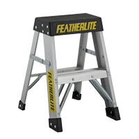Industrial Extra Heavy-Duty Step Stool/Ladders, 2', Aluminum, 300 lbs. Capacity, Type 1A OSI Industrial Sales
