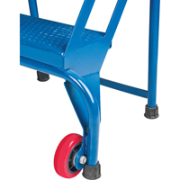 Portable Folding Ladder, 2 Steps, Perforated, 20" High OSI Industrial Sales