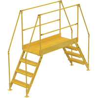 Crossover Ladder, 91 " Overall Span, 40" H x 48" D, 24" Step Width OSI Industrial Sales