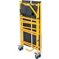 Jobsite Series 4' Safety Rail & Tool Shelf Scaffold Kit, Steel Frame, 49-1/2" D x 57-3/4" H OSI Industrial Sales