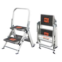 Safety Stepladder, 1.5', Aluminum, 300 lbs. Capacity, Type 1A OSI Industrial Sales