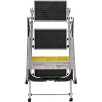 Tilt & Roll Step Stool Ladder, 3 Steps, 34" x 22" x 50.75" High OSI Industrial Sales