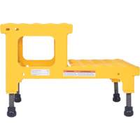Adjustable Step-Mate Stand, 2 Step(s), 23-13/16" W x 22-7/8" L x 15-1/4" H, 500 lbs. Capacity OSI Industrial Sales