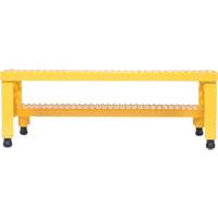 Adjustable Step-Mate Stand, 2 Step(s), 36-3/16" W x 22-7/8" L x 15-1/4" H, 500 lbs. Capacity OSI Industrial Sales
